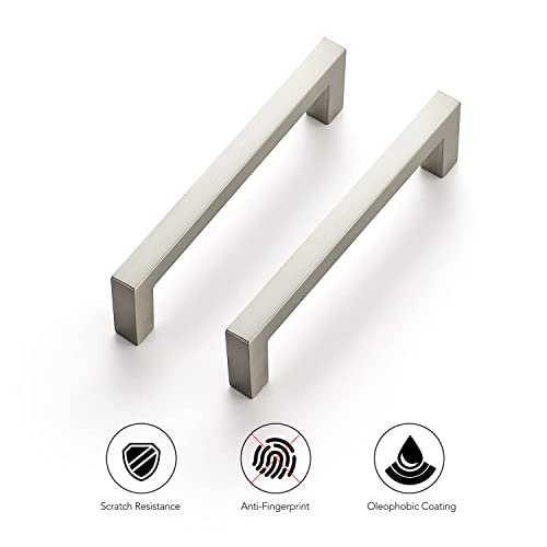 Brushed Nickel Cabinet Handles Cabinet Pulls 3 (5 Count)