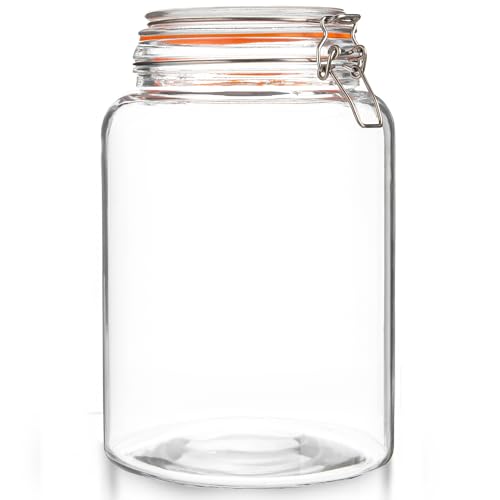 Large 1 Gallon Glass Mason Jar Extra Wide