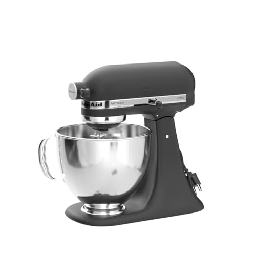 Artisan, 5-Qt Tilt Head Stand Mixer, KSM150PS, Cast Iron Black