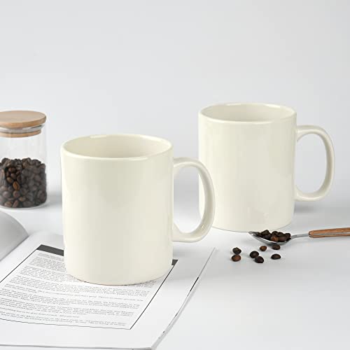 30oz Super Large Ceramic Coffee Mugs Large Handles Set of 2 (2 Count)