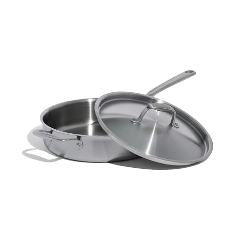 Cookware 3.5 Quart Stainless Steel Saute Pan