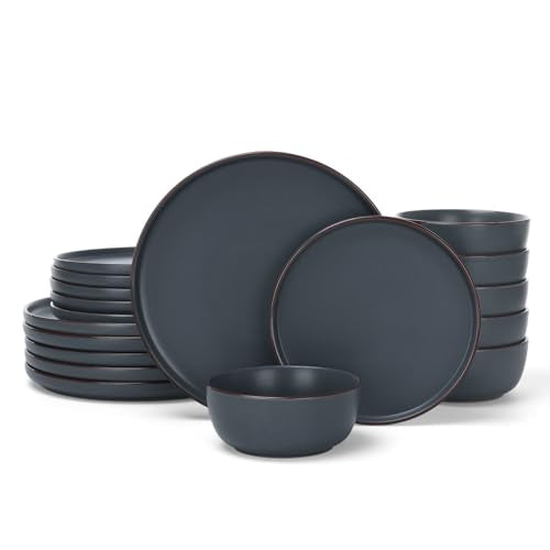 Mercury 18 Piece Stoneware Dinnerware Set
