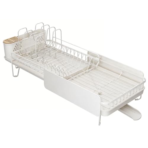 Large Expandable Dish Drying Rack for Kitchen Counter