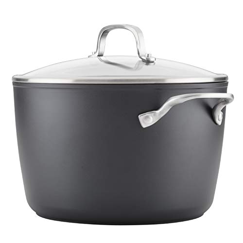 Hard Anodized Induction Nonstick Stock Pot with Lid