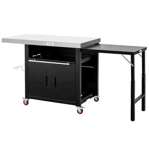 Outdoor Kitchen Island with Cabinet