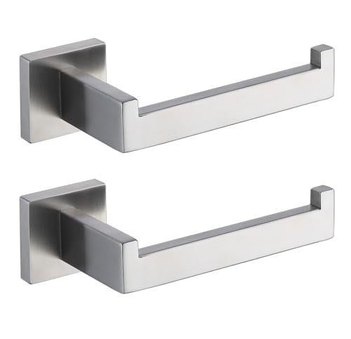 Toilet Paper Holder Brushed Nickel 2 Pack (2 Count)