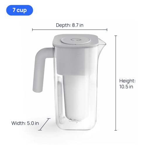 ZeroWater 8 Cup Pitcher Water Filter Removes PFAS