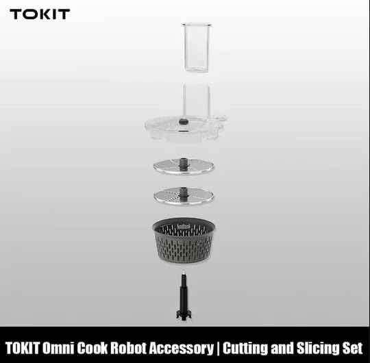 TOKT Omni Cook C2 Chef Robot Accessory Cutting and Slicing Set