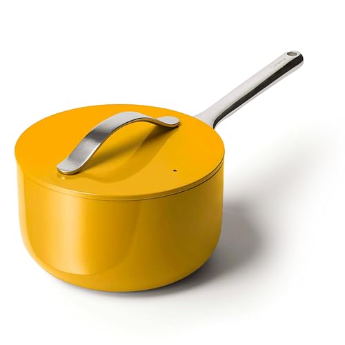 Non Stick 3 qt Ceramic Sauce Pan with Lid