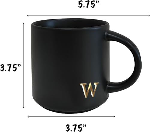 Black Ceramic Coffee Mug