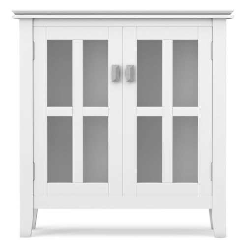 Artisan 30" Wide Solid Wood Storage Cabinet in White