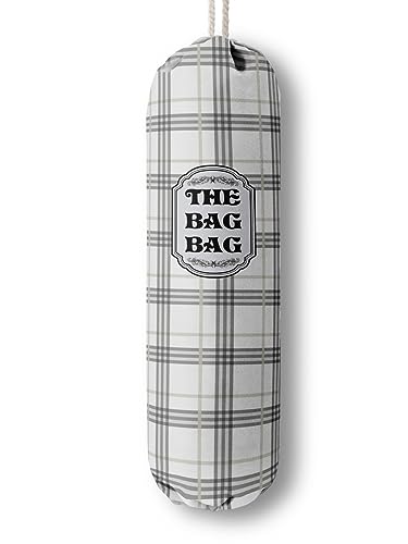 Classic Buffalo Check Plaid Grocery Bags Holder Organizer For Shopping Bags
