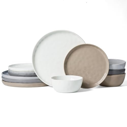 Mars Stoneware Dinnerware Set for 4