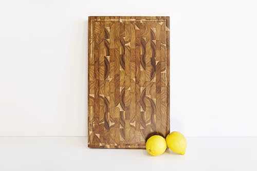 XXL Teak Wood Cutting Board for Kitchen