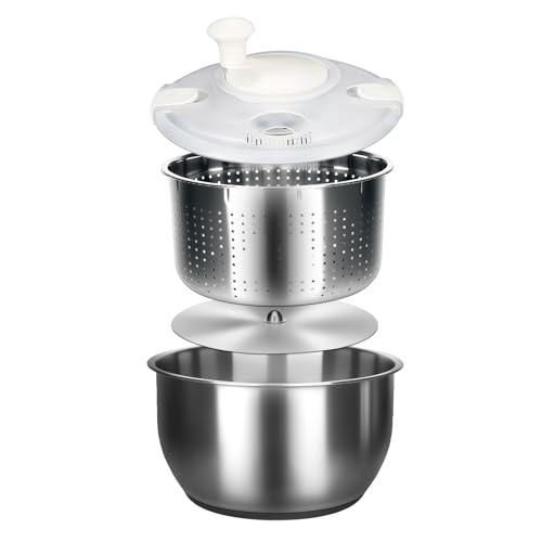 6L Stainless Steel Salad Rotator