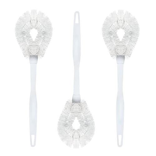 Toilet Bowl Brush Curved Head (3 Count)