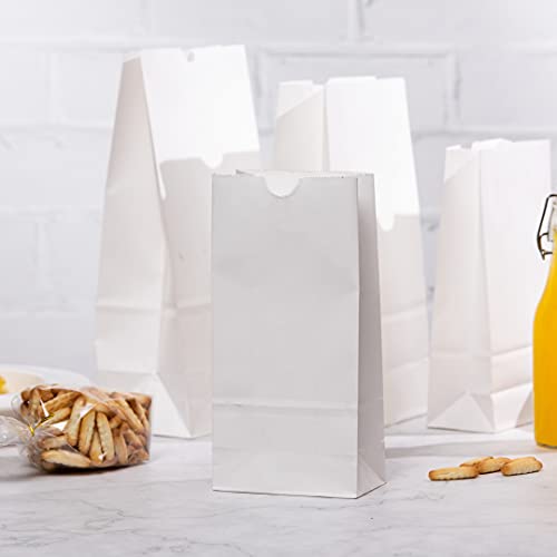 Bag Tek 2lb Paper Bags 100 Disposable Lunch Bags (100 Count)