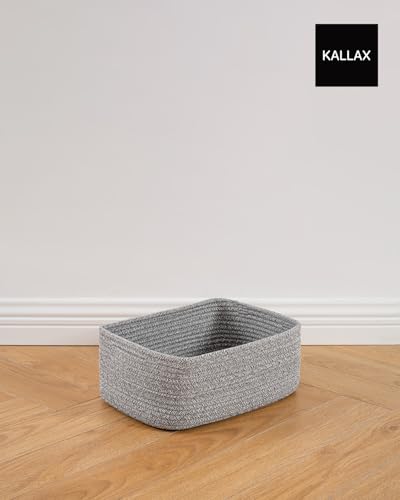 Small Woven Storage Basket for Organizing (3 Count)