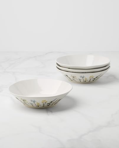 898387 Wildflowers Dinner Bowls (4 Count)