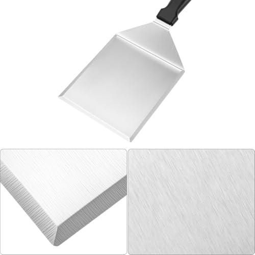 Stainless Steel Large Grill Spatula with Reinforced Heat