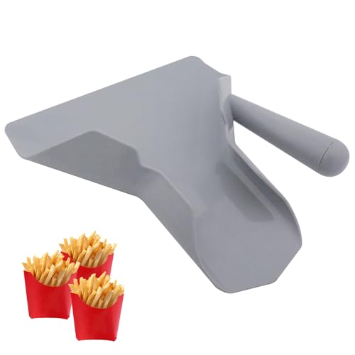 Polycarbonate French Fry Scoop Right Handle for Ice Candy Snacks