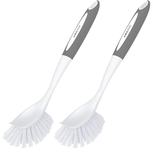 Dish Brush with Handle (2 Count)