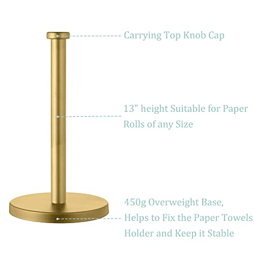 Gold Paper Towel Holder