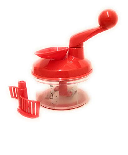 Quick Chef Pro System with Whisk and Blade Time Savers Red