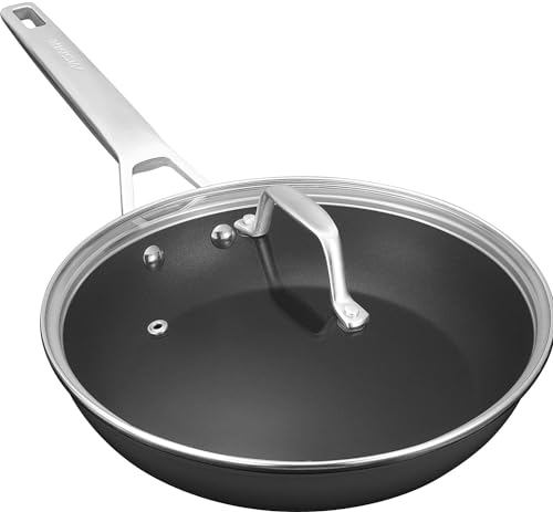12.5 Inch Nonstick Frying pan with Lid