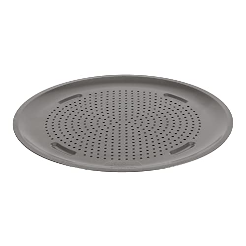 AirPerfect 14 Inch Insulated Nonstick Carbon Steel Pizza Pan with Cutting Guides