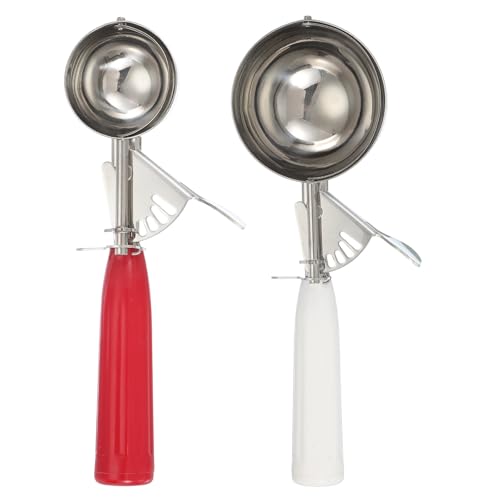 2 Pcs Cookie Scoops Ice Cream Scoop w