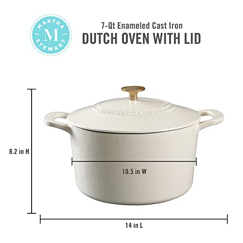 Gatwick 7 Quart Enamel Cast Iron Dutch Oven