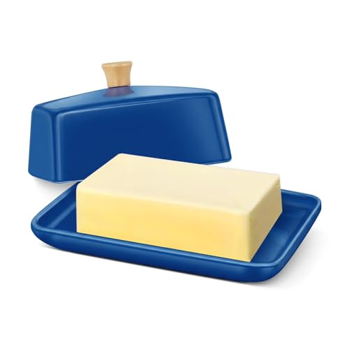 Extra Large Ceramic Butter Dish with Lid