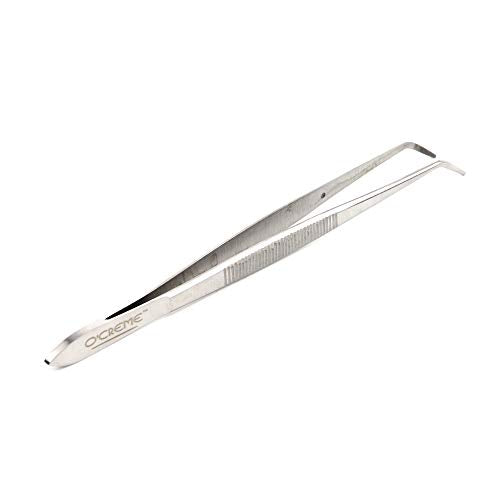 Curved Tweezers 6.25 Inch Fine