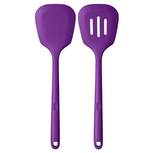 Silicone Turner Spatula Set of 2 (2 Count)