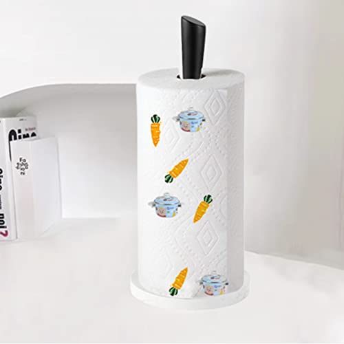 Black Paper Towel Holder Countertop