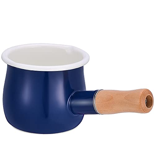 Enamel Milk Pot