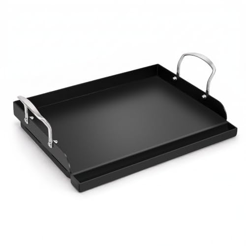 17" x 13" Nonstick Coated Cast Iron Grill Griddle
