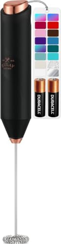 Powerful Milk Frother AA Batteries Included