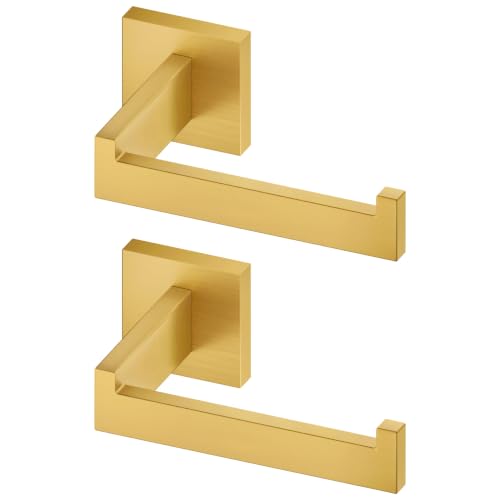 Gold Toilet Paper Holder Toilet Roll Holder for Bathroom Kitchen Washroom T