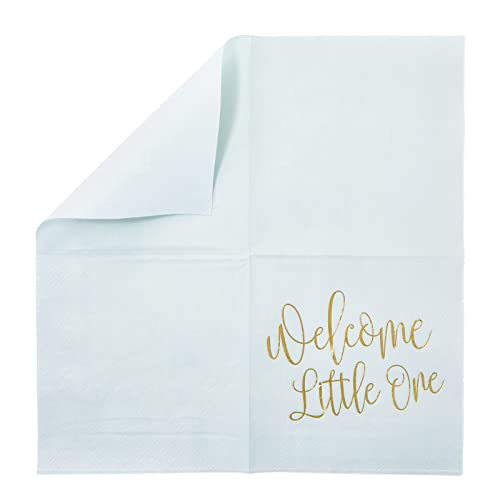 Pastel Blue Party Napkins (50 Count)