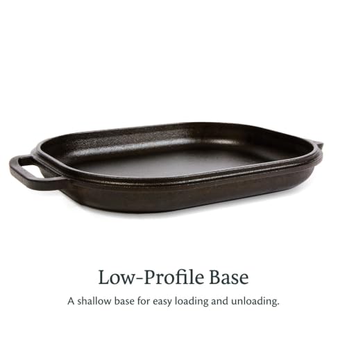 Challenger Bread Pan Cast Iron Loaf Pan with Lid & Baking Bundle