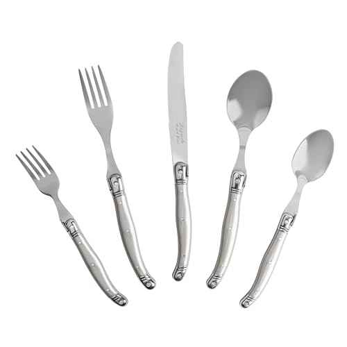 Laguiole 20 Piece Stainless Steel Flatware Set (20 Count)