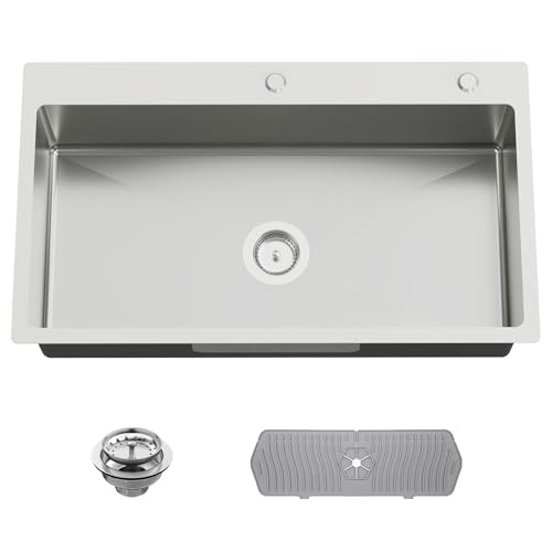33x19 Inch Drop In Kitchen Sink