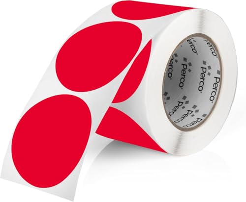 Red Round Circle Dot Sticker 3