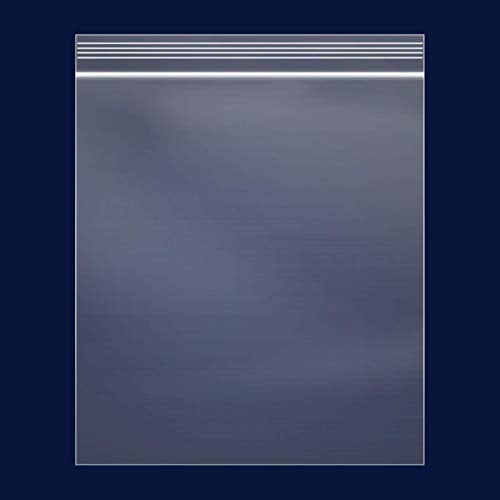 500 Count 13" x 15" Clear Reclosable Zip Plastic Poly Bags