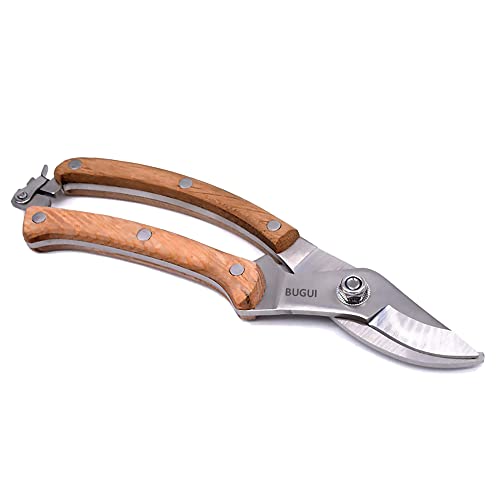Wood Handle Pruning Shears