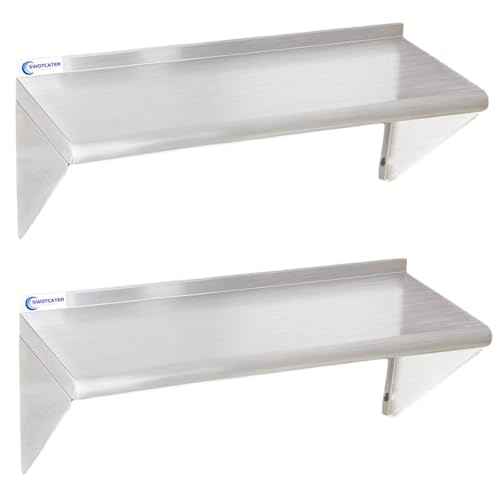 Stainless Steel Shelf 2 Pack 14"x36" (2 Count)