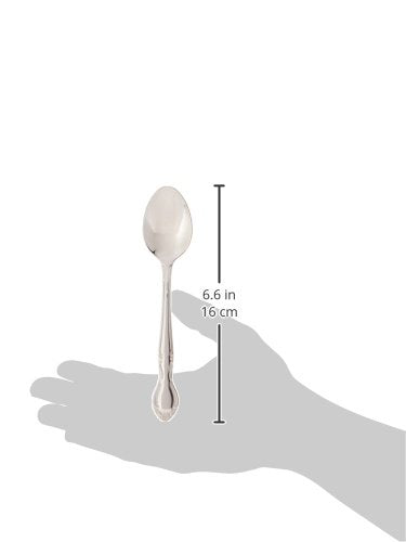 6 3 4" Elegance Stainless Steel Teaspoon (12 Count)