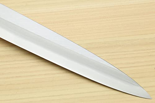 Shiroko High Carbon Steel Kasumi Yanagi Magnolia Handle Sushi Sashimi Chef Knife